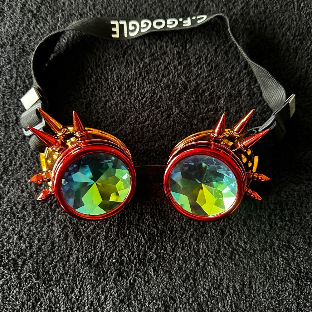 Rave Kaleidoscope Googles
